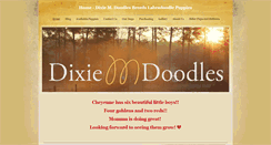 Desktop Screenshot of dixiemdoodles.com